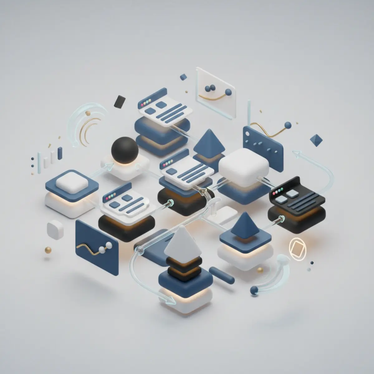 Diagrama de flujo de autoridad en una estrategia de enlazado interno SEO