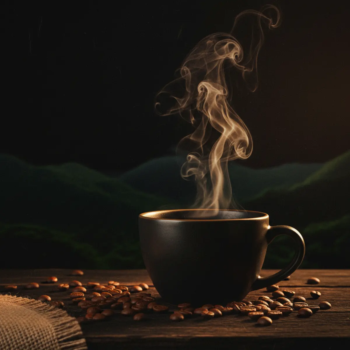 Sierra Nevada de Santa Marta mountain range where Colombian specialty coffee is grown at high altitude