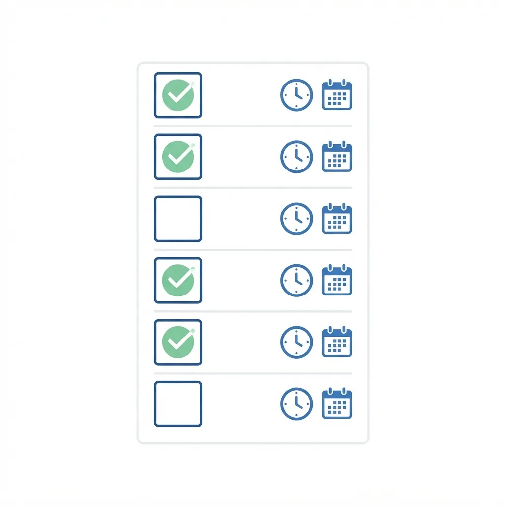 Checklist de revisión periódica de palabras clave negativas en Google Ads